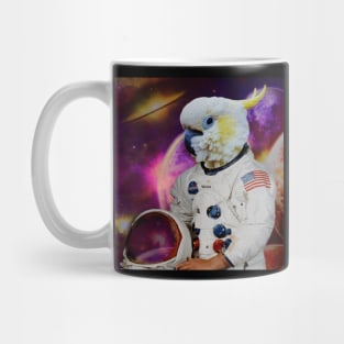 astronaut cockatoo Mug